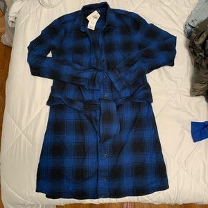 Abercrombie & Fitch dress flannel(NWT)